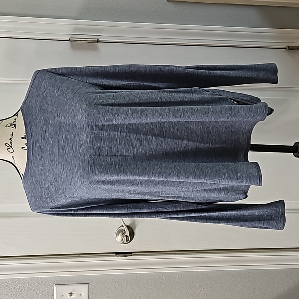 Under armor Large Breath Long sleeve tee, Blue/grey